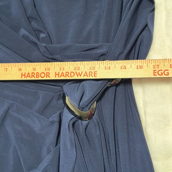 Studio 8 Pippa Maxi Dress UK Sz 16 Blue Sleeveless Evening Wear Hoco Prom Formal - Picture 13 of 13